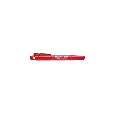 Milwaukee Tool INKZALL RED FINE POINT, MARKERS (36 PK),  48-22-3170